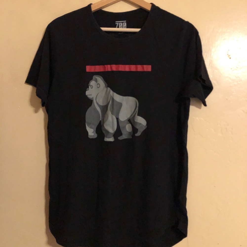 Zoo York Unisex Black Gorilla T-Shirt